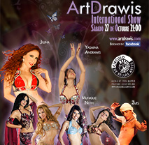 Festivales danza del vientre Yasmina Andrawis Artdrawis 